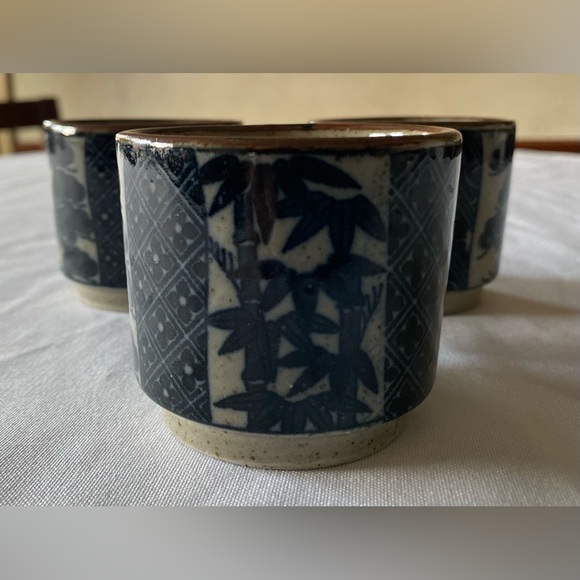 Japanese Tea Cups Set of 3 - Picture 3 of 10